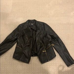 Therapy genuine leather jacket. runs smaller